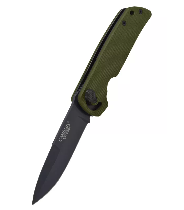 Navaja de campo Camillus modelo CUDA MINI, verde ⚔️