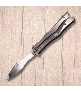 Fächer-Messer Dritter, Stahlklinge 420, 10,5 cm. ⚔️