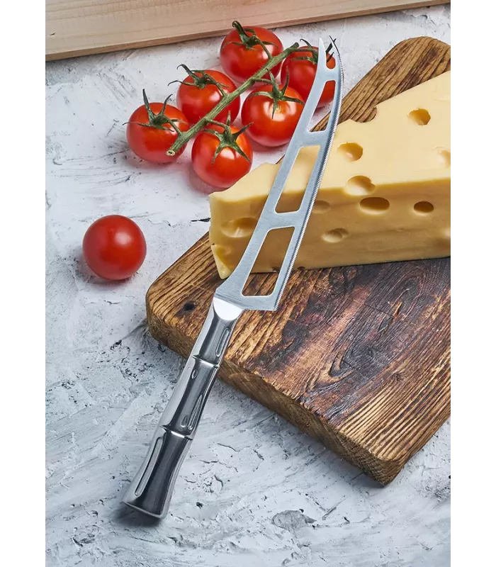 Coltello Samura Bamboo per formaggio, lama 135 mm. ⚔️