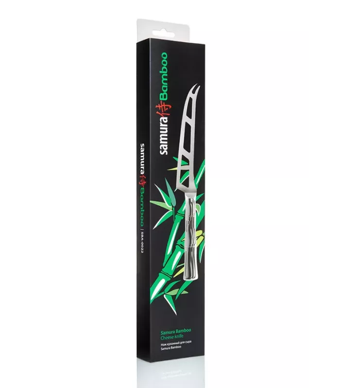Couteau Samura Bamboo pour fromage, lame de 135 mm. ⚔️