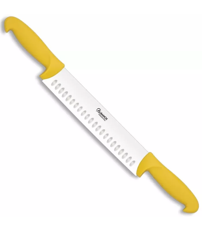 Coltello per formaggi con doppio manico ⚔️