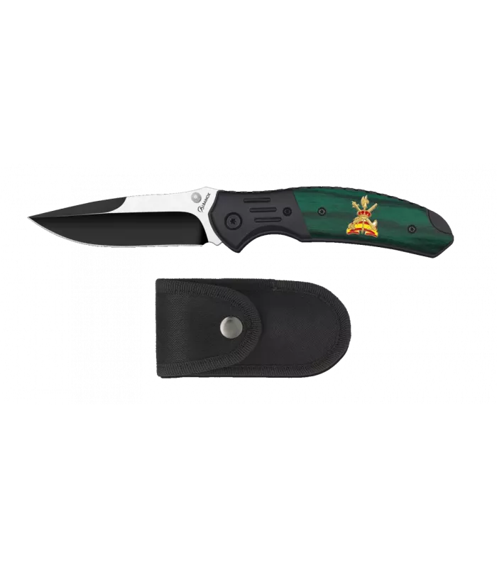 Navaja de campo negra/verde modelo Legión ⚔️