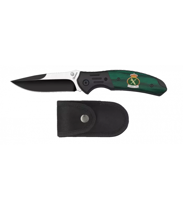 Sort feltkniv sort/grøn model Guardia Civil ⚔️