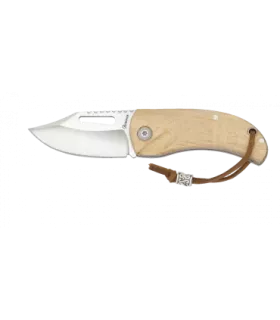 Navaja de campo mango madera natural (largo 13 cm.) ⚔️