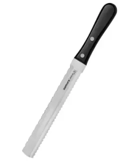Brødkniv med sav Samura Harakiri-serie, blad 200 mm. ⚔️