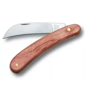 Couteau pour greffe et taille, manche en bois ⚔️