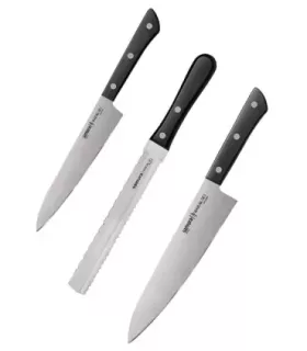 Sæt med 3 køkkensakse fra Samura serie Harakiri ⚔️
