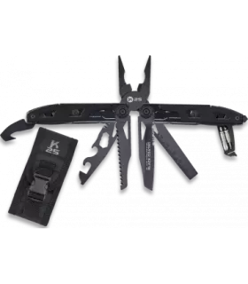 Pince multifonctionnel noir tactique K25 lame 7CR17MOV ⚔️