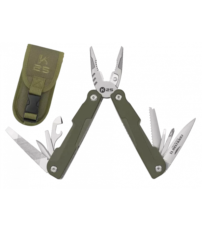 Alicate Comando VI de K25 em verde ⚔️