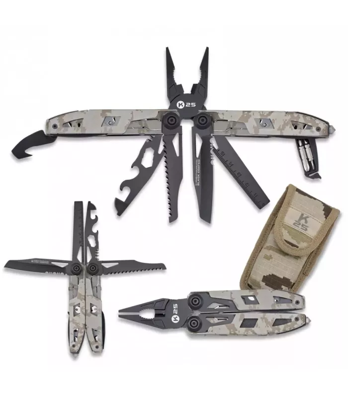 Tactical Pliers K25 17 Uses ⚔️