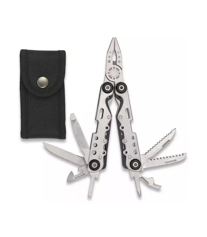 Alicate multiuso de alumínio (15,5 cm). ⚔️