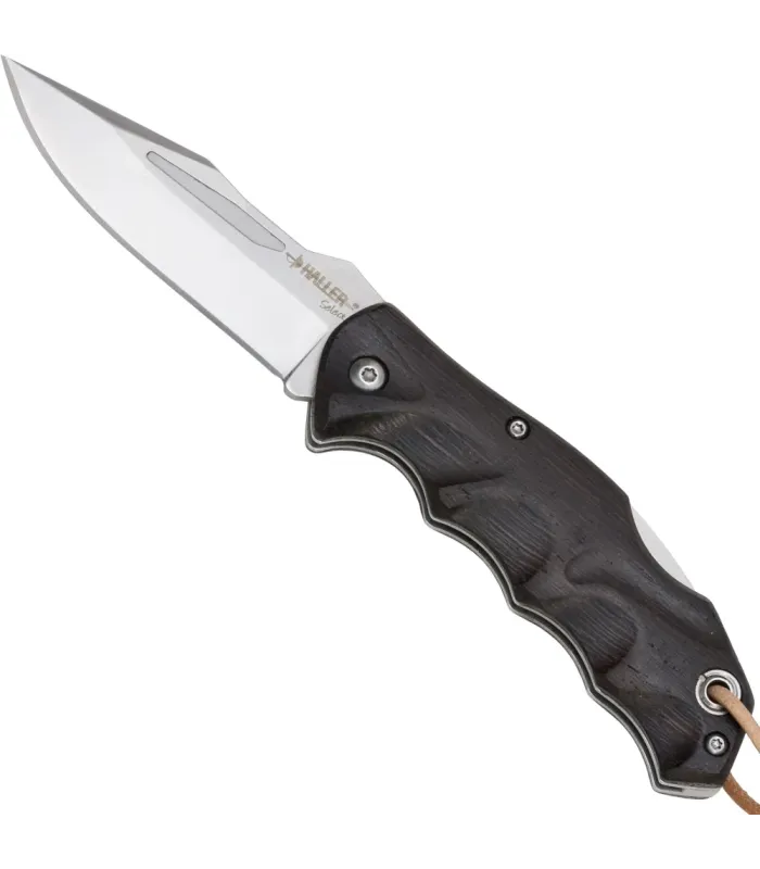 Canivete de caça Select Erpir, madeira ébano (7 cm). ⚔️