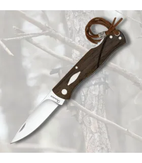 Albainox jachtmes, wengé hout (19 cm.) ⚔️