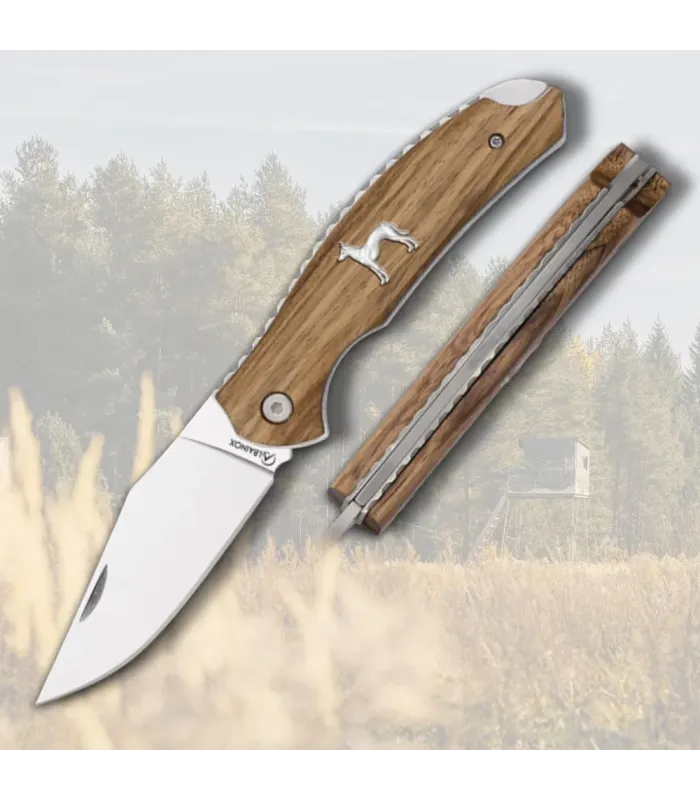 Canivete Albainox caça modelo cão de caça (19,6 cm) ⚔️