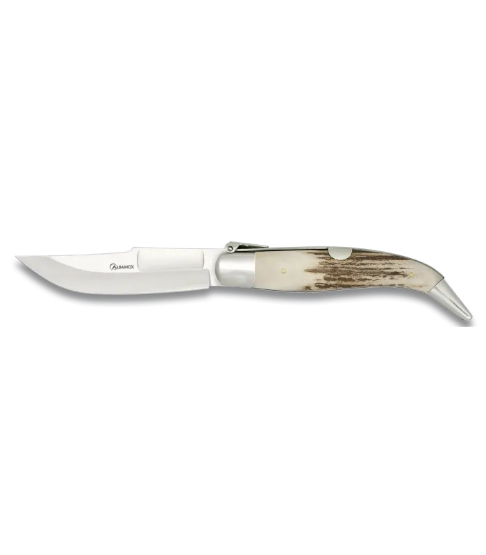 Naaier Teja 0 klassiek, geweihstang (blad, 8,2 cm.) ⚔️