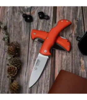Hunting Knife Athenea, G10 orange handle ⚔️
