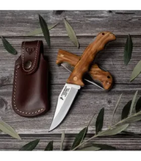 Texan Hunting Knife, Satin Olive Handle ⚔️