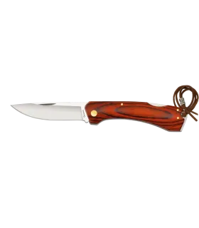 Coltello Albainox in Packawood rosso ⚔️