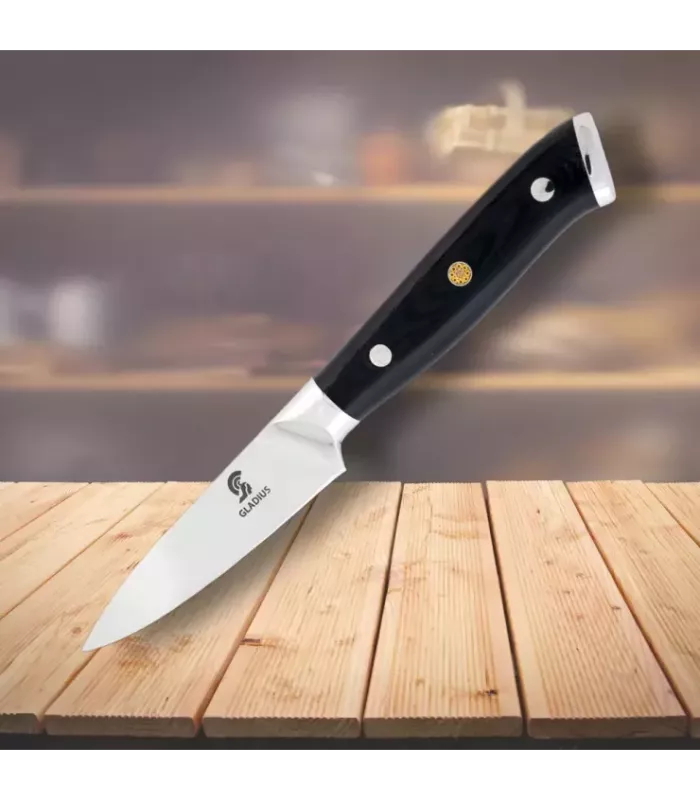 Cuchillo pelador mango micarta, Art Gladius ⚔️