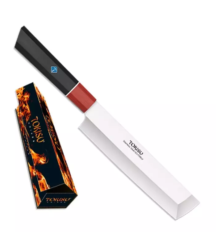 Kitchen Knife NAKIRI, G10 handle by Tokisu (31 cm.) ⚔️