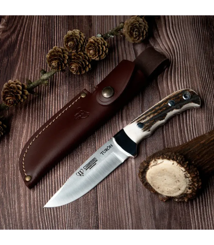 Canivete Veado de Cudeman com bainha ⚔️