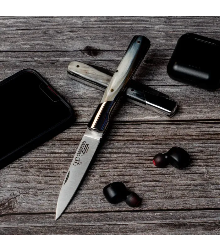 Vendetta Kniv Cudeman oksehorn ⚔️