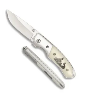 Couteau Albainox Deluxe Perdrix pour chasseurs (16 cm.) ⚔️