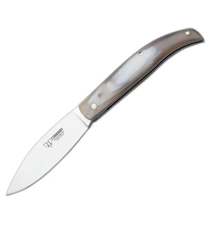 Pastora Pocket Knife with Handle made of Antler, Blade 9.5 cm. ⚔️
