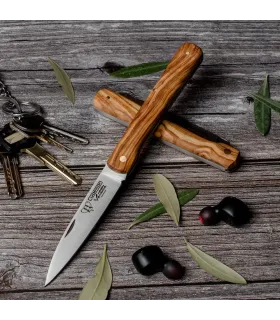 Navaja Vendetta mango olivo, hoja 9 cms. ⚔️