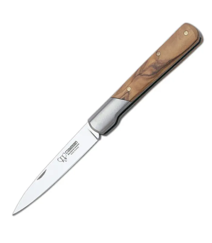Olive Handle Vendetta Razor, 9 cm blade. ⚔️