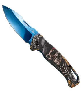 Taktisk kniv Third design 3D kranium (20,3 cm.) ⚔️