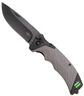 Taktisk kniv Third med flint og glasskårbryder (22 cm.) ⚔️
