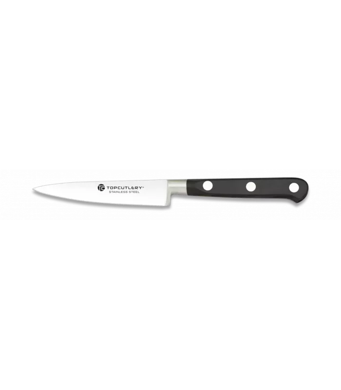 Albainox Schälermesser, schwarzer Griff (Klingenlänge 10 cm). ⚔️