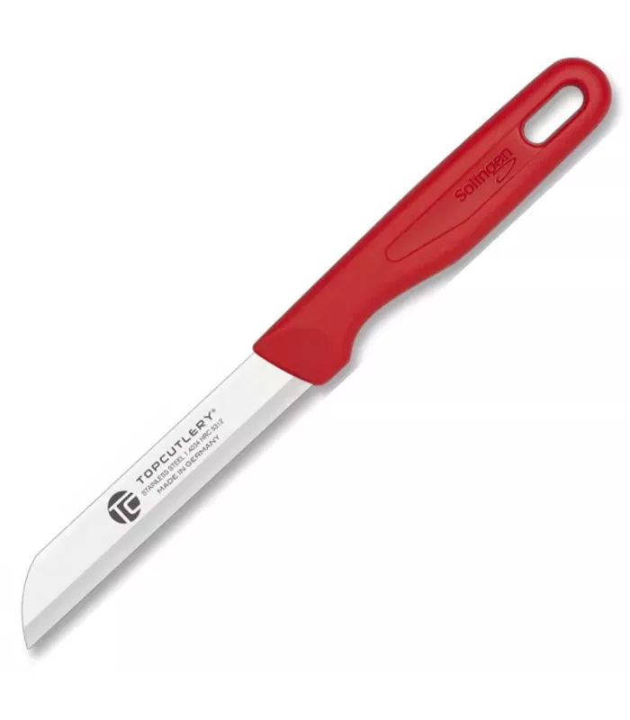 Top Cutlery Schälermesser, roter Griff ⚔️