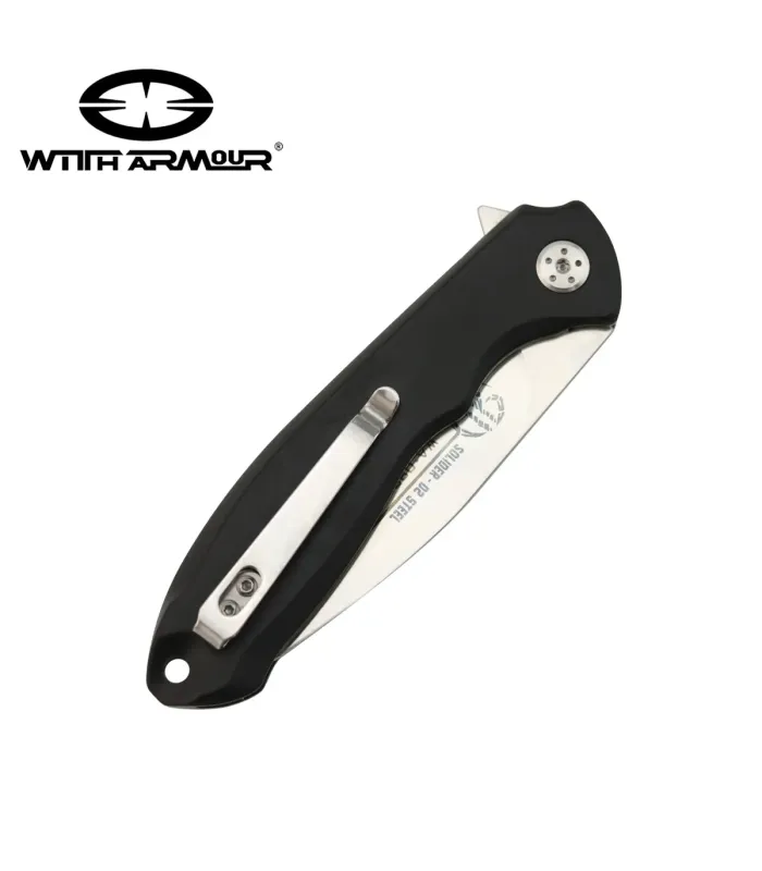 Soldier Pocket Tactical Knife with D2 Steel Blade ⚔️