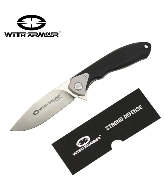 Soldier Pocket Tactical Knife with D2 Steel Blade ⚔️