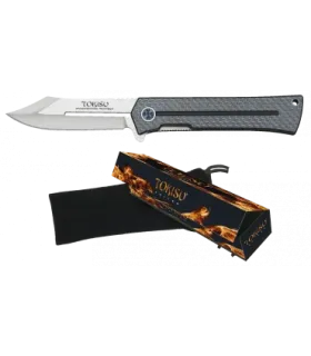 Navaja Tokisu CNC und Griff G10 aus Kohlefaser ⚔️
