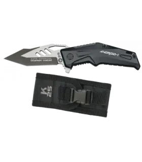 Taktisk kniv K25 Android i sort ⚔️