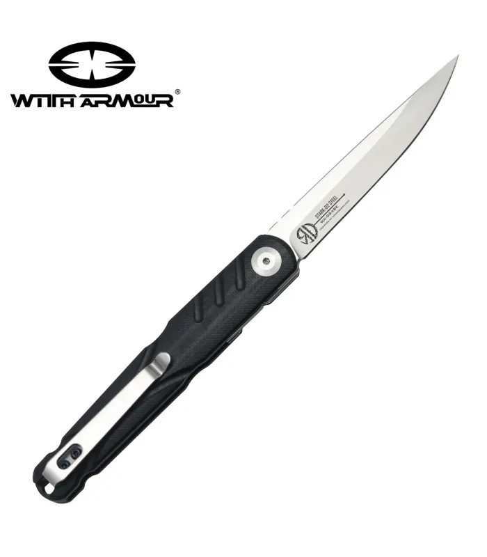 Taktische Taschenmesser Stark, Klinge aus D2-Stahl ⚔️