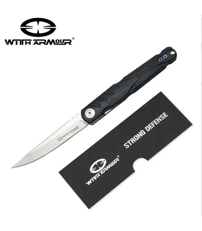 Stark Pocket Tactical Knife, D2 Steel Blade ⚔️