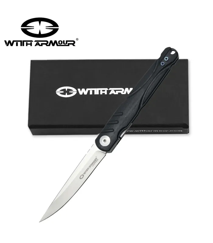 Stark Pocket Tactical Knife, D2 Steel Blade ⚔️