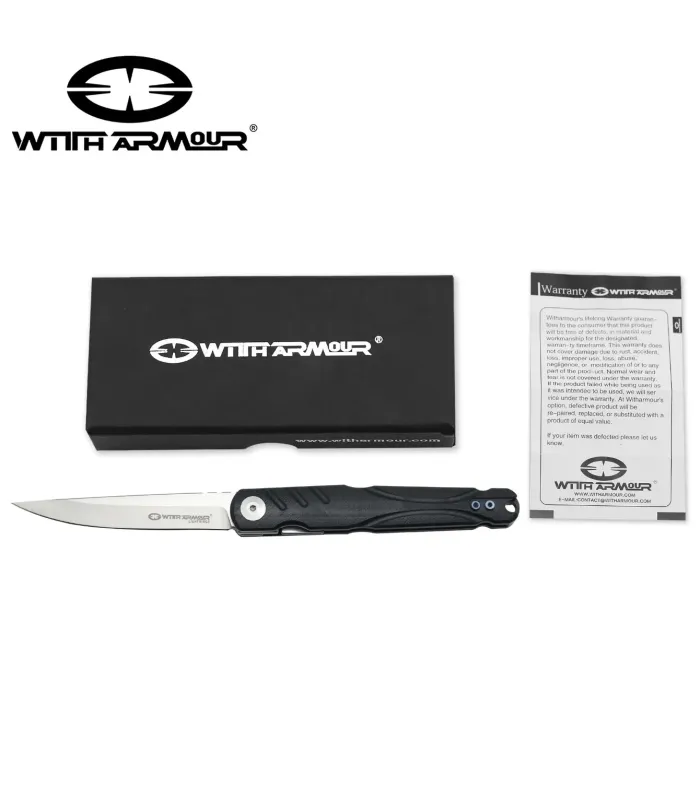 Stark Pocket Tactical Knife, D2 Steel Blade ⚔️