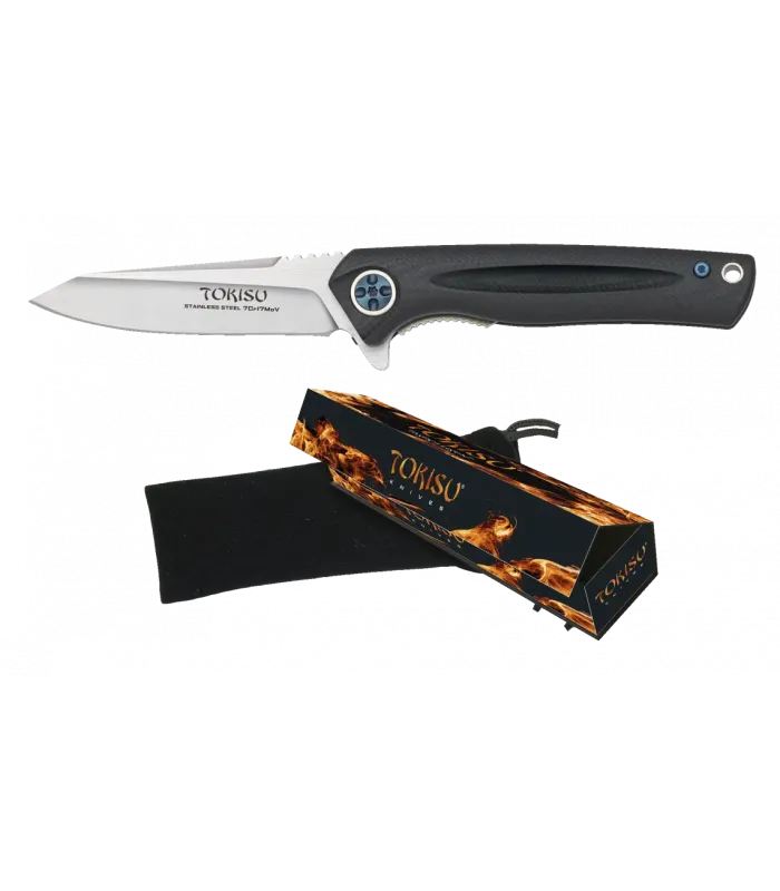 Tokisu Knife with CNC Bearings and G10 Handle ⚔️