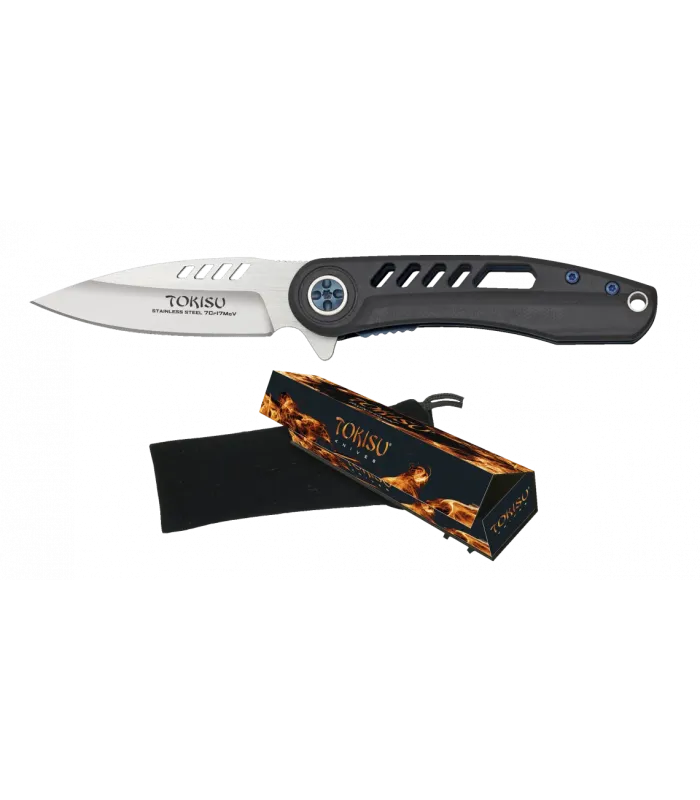 Couteau Tokisu roulements et branchies CNC ⚔️