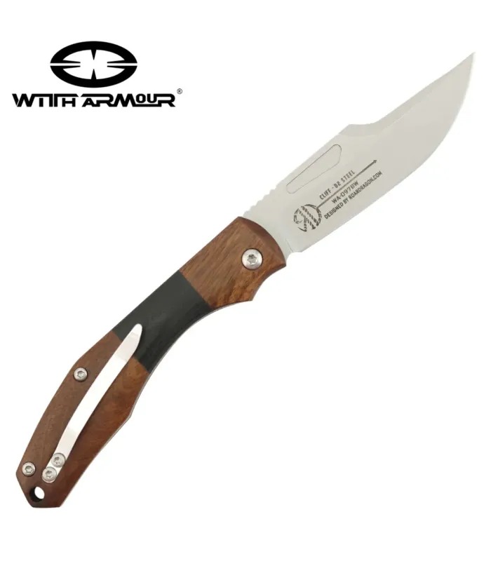 Coltello tattico Stone da tasca, lama in acciaio D2 ⚔️