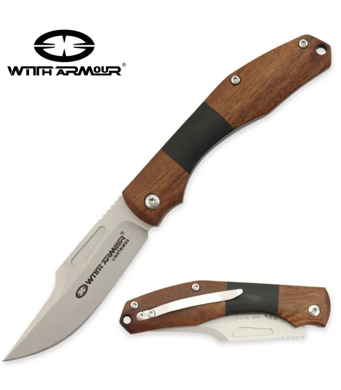 Coltello tattico Stone da tasca, lama in acciaio D2 ⚔️