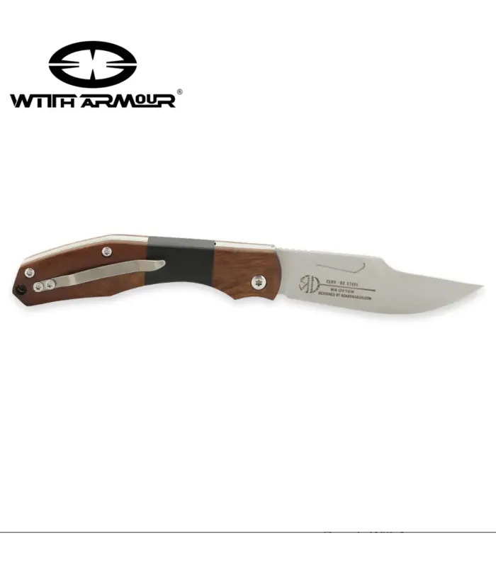 Stone Pocket Tactical Knife, D2 Steel Blade ⚔️