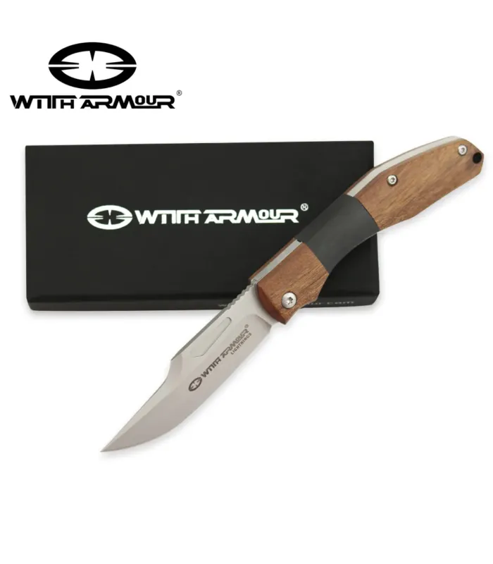 Coltello tattico Stone da tasca, lama in acciaio D2 ⚔️