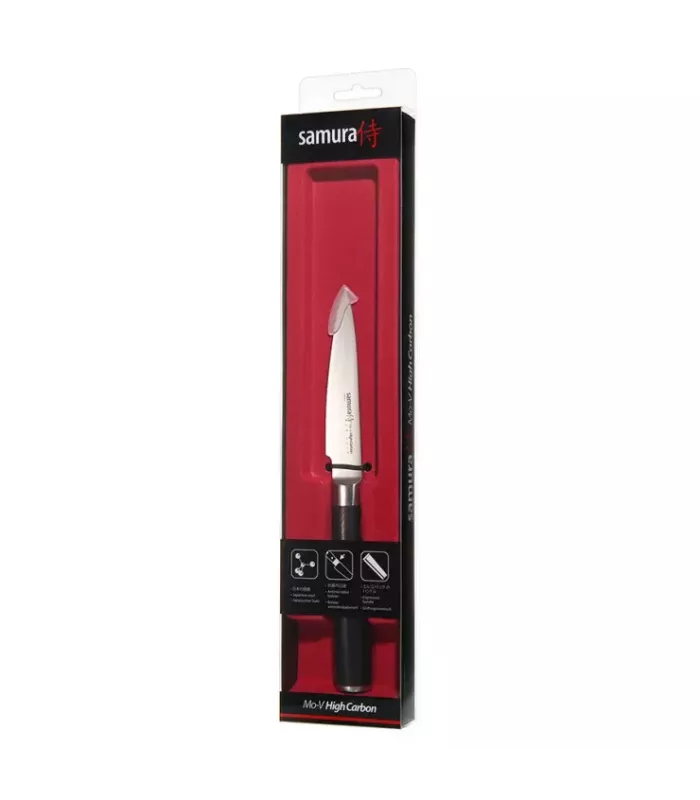 Couteau de cuisine éplucheur Samura MO-V, lame de 80 mm. ⚔️