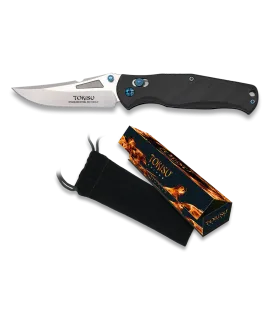 Zakmes satinierte CNC stalen blad en G10-handvat, ergonomisch. TOKISU ⚔️